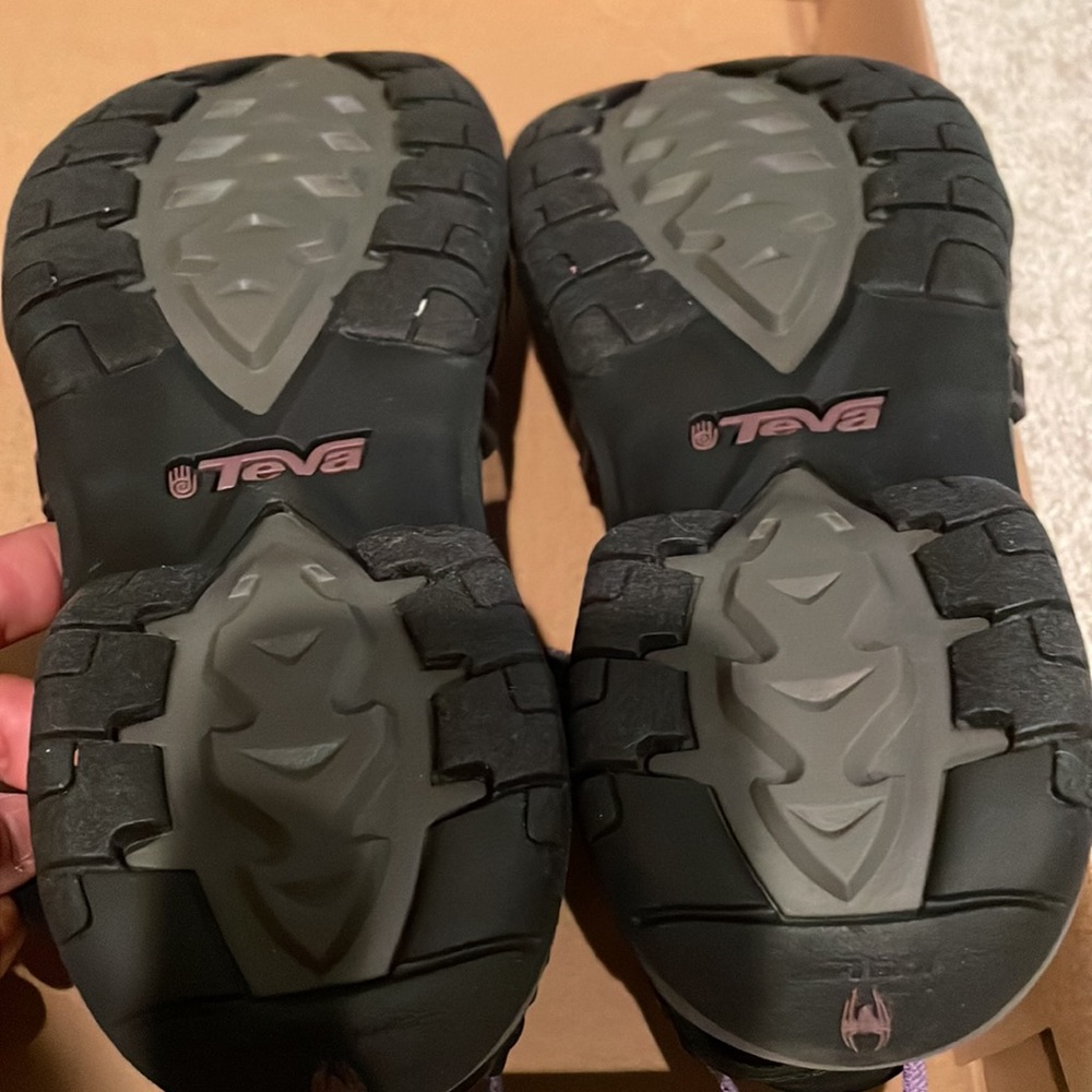 Teva Verra Black/Grey Sport Sandals Size 8 - Picture 5 of 8